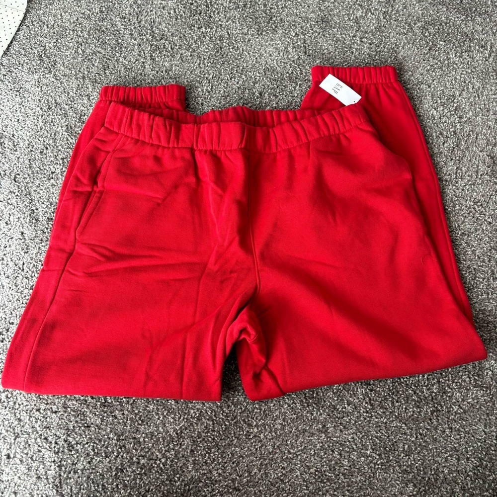 GAP Red Sweatpants